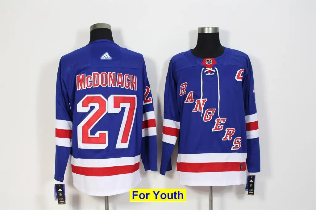 Детский Молодежный Нью-Йорк артеми Panarin Henrik Lundqvist Mika Zibanejad коврики Zuccarello Ryan McDonagh трикотажные изделия