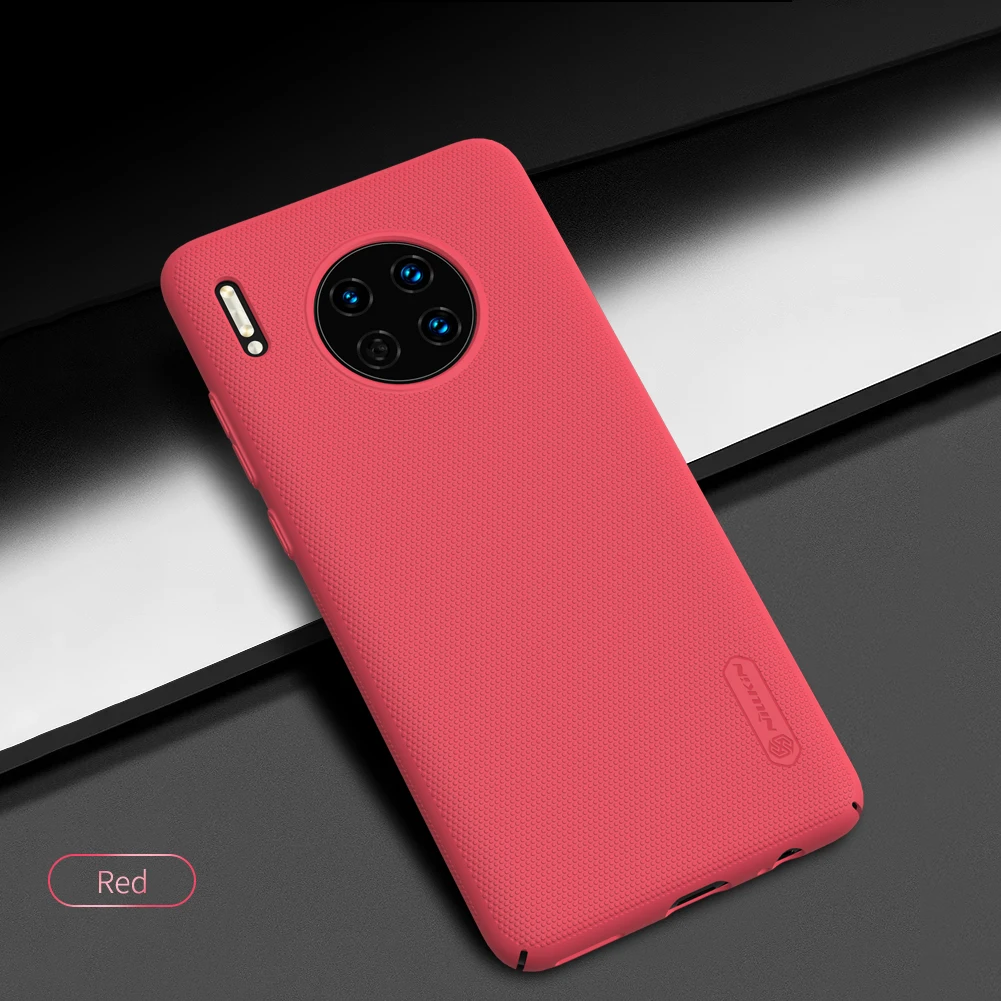 Для huawei mate 30 чехол Nillkin матовый щит жесткая задняя крышка из ПК матовый чехол для huawei mate 30 Чехол Подарочный держатель