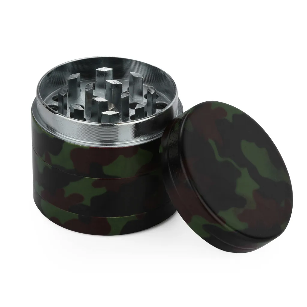 Tobacco Grinder Cigarette Creative 4-layer 40mm Metal Herb & Spice Mills Graters Cursher K906 | Дом и сад