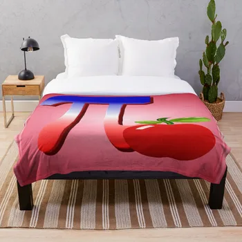

Drop Shipping Printed Throw Blanket Sherpa Fleece Soft Blanket Flannel Rug Home Decoration For Bed As American As Apple Pi