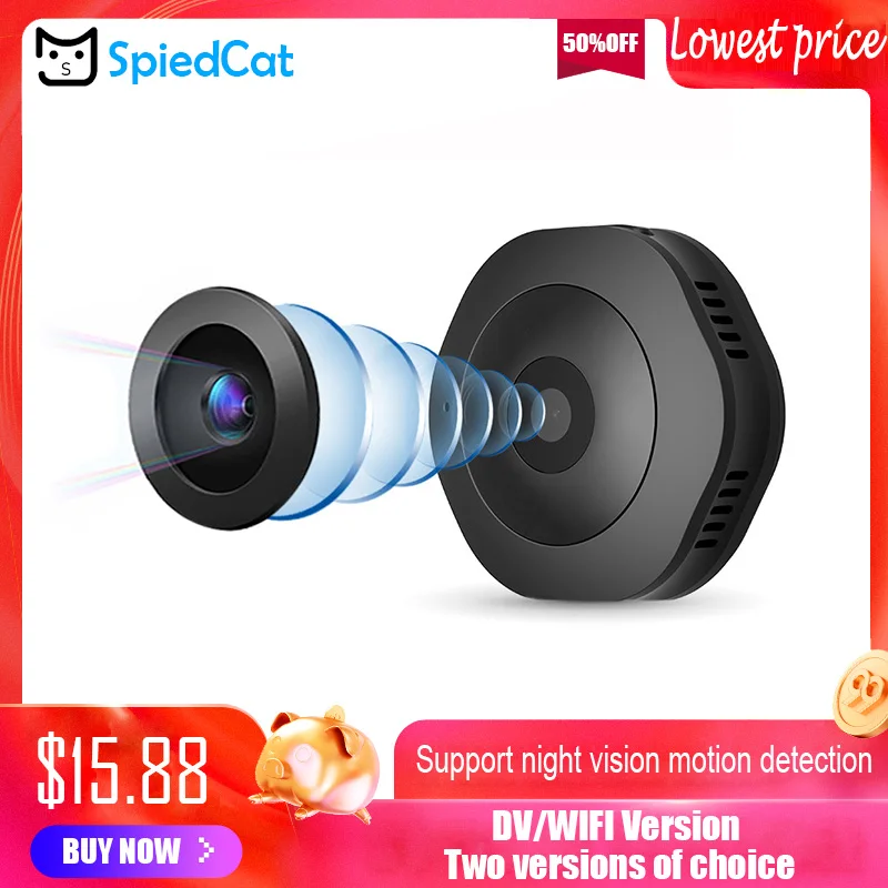 

Micro wireless Camera Night Version IP/P2P/Wifi Action Cam Motion Sensor Camcorder Voice Video Recorder DV DVR Small Safety