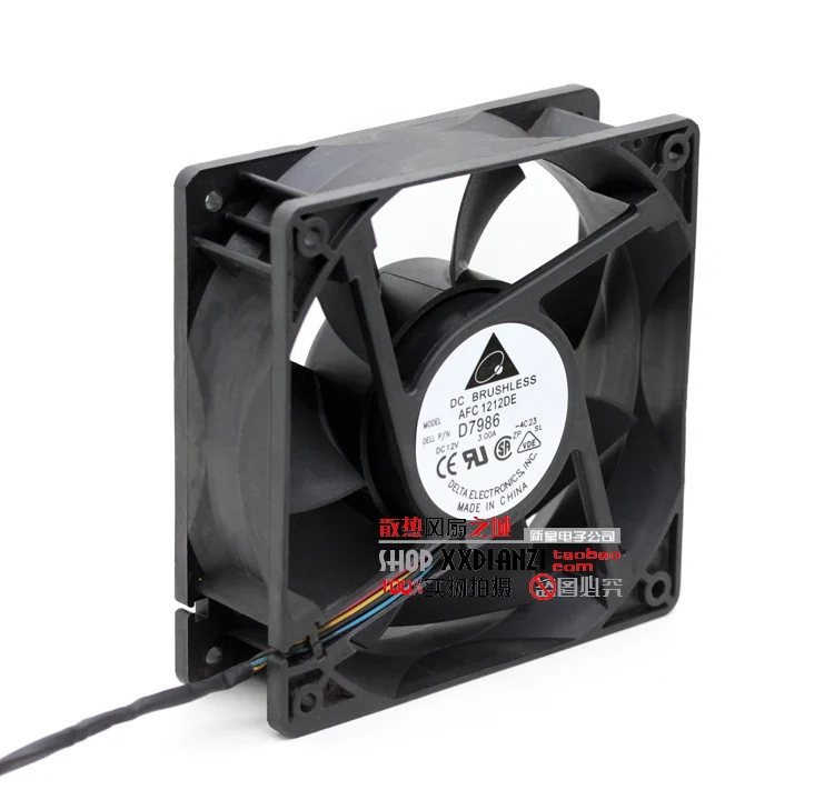 

12CM 12038 AFC1212DE ultra large air volume support PWM 4 line violent fan