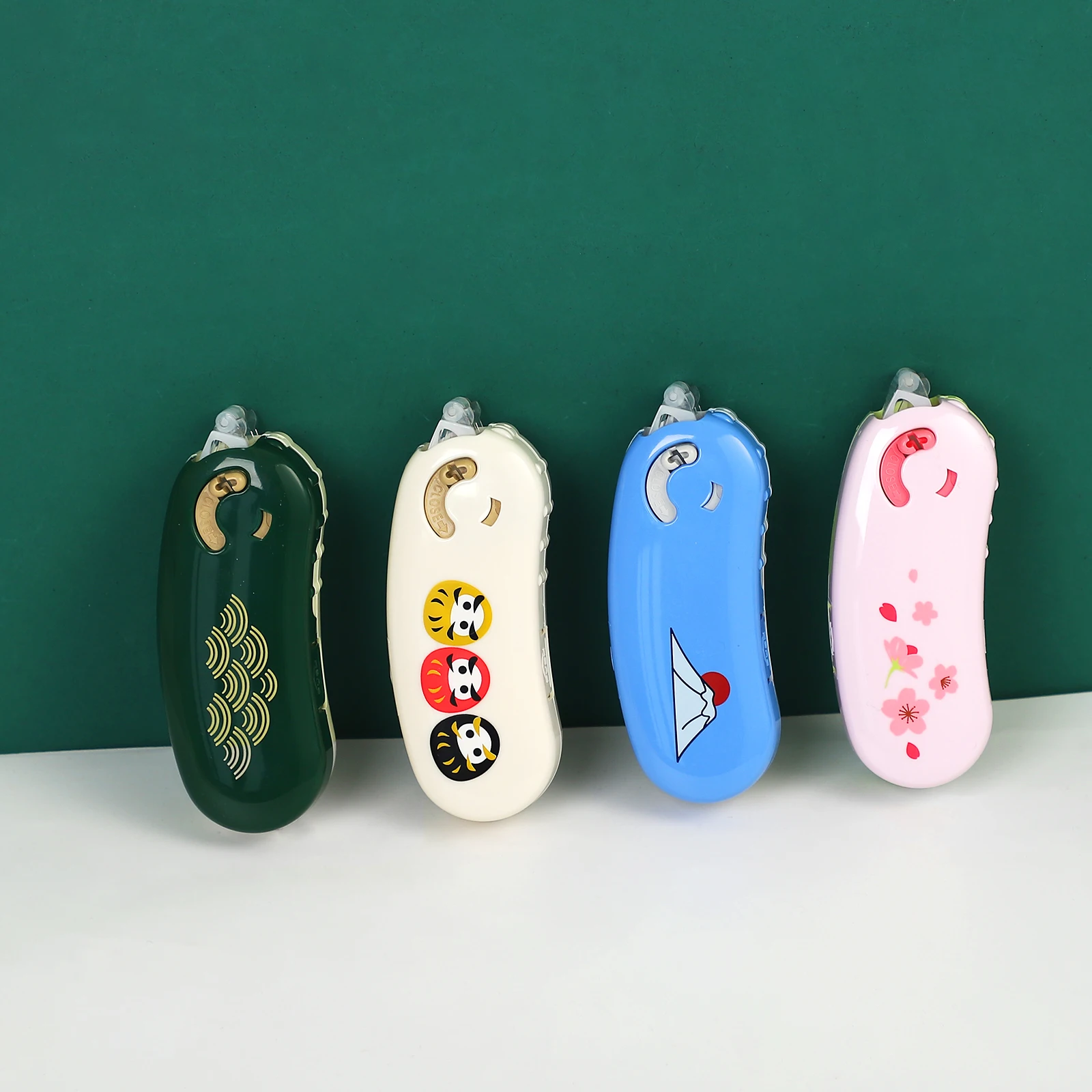 

6mm*10m Creativity Pea Style Correction Tape Portable Small Replaceable Refill Dot Glue Correction Tape School Office Supplies