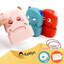 Personalizado-feito selo de nome do bebê diy para crianças nome selo estudante roupas capÃtulo não é fácil de desaparecer
