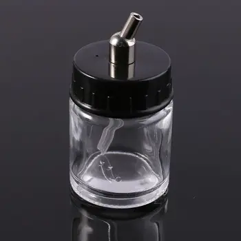 

Airbrush Glass Bottle Jar Standard Air Brush Suction Lid Pump Spray Top