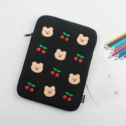 Étui à tablette pour filles, mignon dessin animé, sac à manches pour ordinateur portable, 10.2 10.5 10.8 10.9 12/13/14/15 pouces 