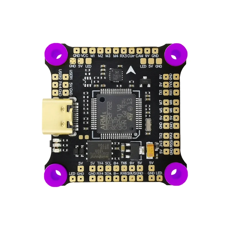

HAKRC 30.5X30.5mm Ï†4mm Flight Controller for 3-6S Betaflight 4.1.0 MATEK722Se FPV Racing RC Drone RC Parts