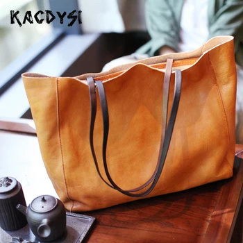 

Genuine Leather Original Luxury Lady Handbags Famous Brand Vintage Shoulder Bag Quality Classic Girl Casual Tote Top-handle Bags