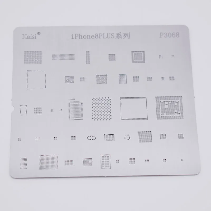 IC Chip BGA Reballing Stencil Kits Set Solder template for iphone XS Max XR X 8 7 6s 6 plus SE Motherboard