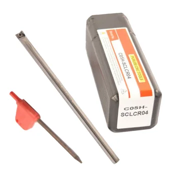 

SK- C05H-SCLCR04 Turning Tool Holder Carbide Tungsten Steel Lathe Equipment