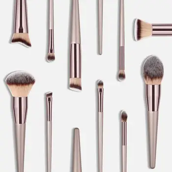 

1PC Wooden Foundation Cosmetic Eyebrow Eyeshadow Brush Profissional Eye Shadow Makeup Brushes Sets Tools
