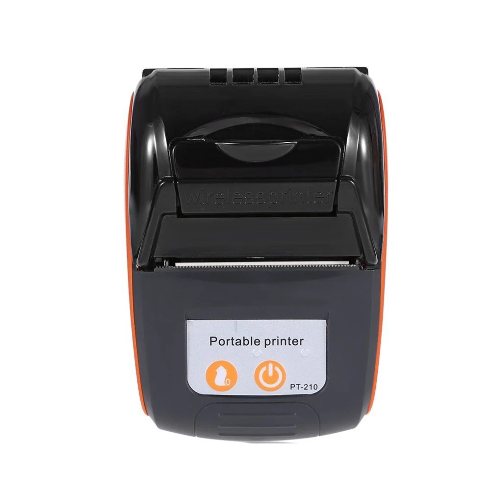 

58mm Receipt Machine Wireless Bluetooth Portable Shop Mini Thermal Printer Ticket For Mobile Phone Supermarket Resaurant USB