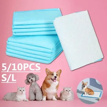 

5/10pcs lot Pet Dog Diapers Disposable Heavy Absorbency Underpads Pet Dog Training Urine Pad Diapers for Dogs Cleaning Diapers