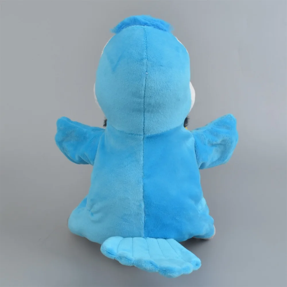 23 см новые большие птицы райская птица и петушица и ворона синий и золотой Макау ручной кукольный Снэппер хихик мягкая игрушка кукла