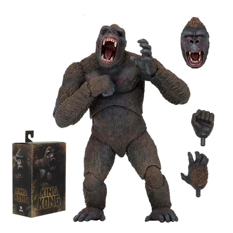 Neca Kingkong Figure Movie Gorilla King Kong With AXE Figure