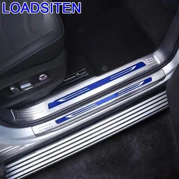 

Car Decorative Auto Rear Panels Foot Pedal Wing Mirror Exterior Sticker Strip Trim Mouldings 17 18 19 FOR Volkswagen Tiguan L