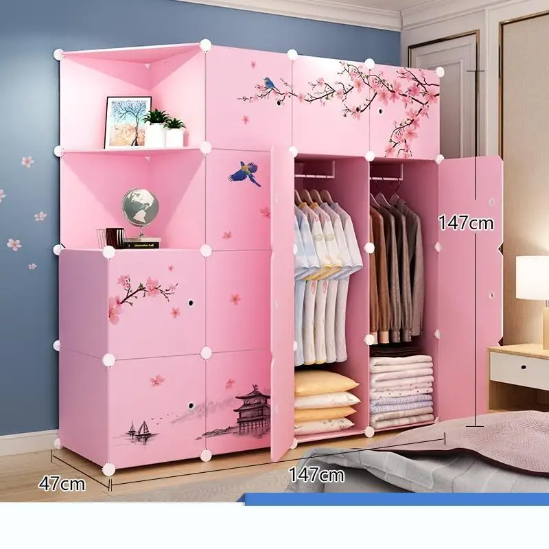 Version M Мебель комод для спальни Gabinete Meble Moveis Para Casa Mueble De Dormitorio шкаф Guarda Roupa гардероб - Цвет: Version M