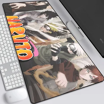 

Naruto Anime Mouse Pad Gaming Mouse Pad Oversized Game Pad Anti-slip Anime Game Computer Desk Mat Mouse Keyboard Pad