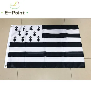 

Flag of Brittany 2ft*3ft (60*90cm) 3ft*5ft (90*150cm) Size Christmas Decorations for Home Flag Banner Gifts