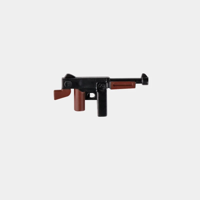 WW2 Soldiers Weapons Building Block Two-color Pistol Rifle AK Guns Knife Grenades Daggers Military Bricks Accessories 10PCS building blocks,construction blocks