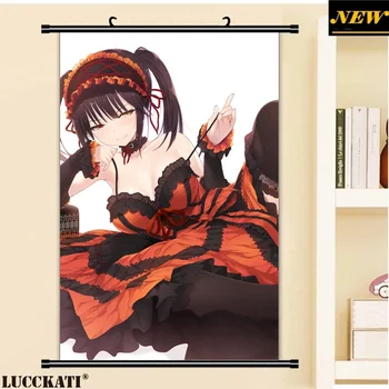 

Date A Live Deeto A Raibu Tokisaki Kurumi Light Novels sexy loli cameltoe cartoon anime art poster wall scroll canvas painting