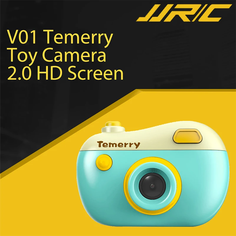 JJRC Temerry игрушечные камеры Розовый/Зеленый 2019 Новый Jjr/c V01 дети цифровая камера 8mp 2 0