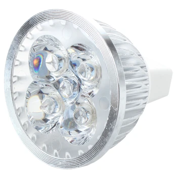 

MR16 HIGH POWER 4 LED Spotlights Spot Light Bulb Lamp 3600K Warm White 4W 12V DC
