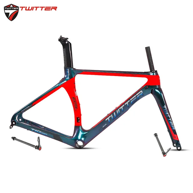 Limited Price of Twitter T10pro Disc Discolored 700C Road Bike Carbon