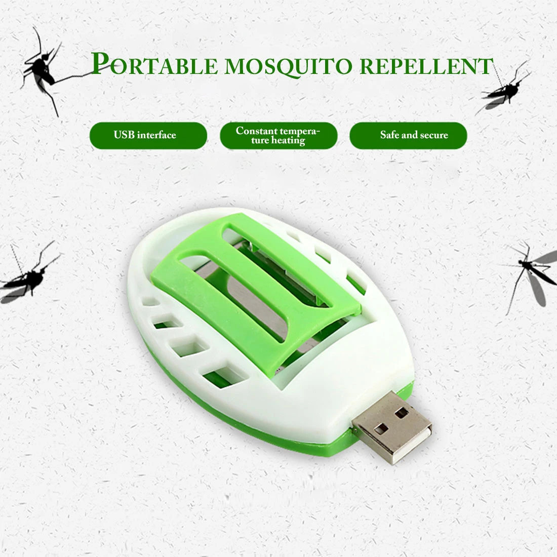 Usb Mosquito Killer Electric Repeller Portable Safety Summer Sleep