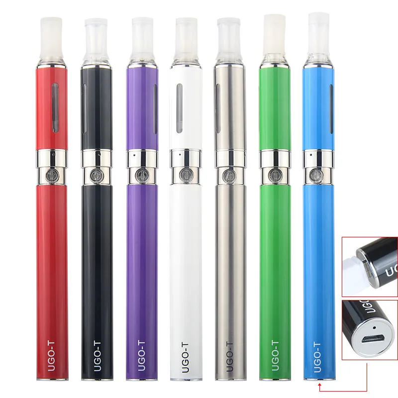 

UGO-T Micro USB Passthrough 650mah 900mah 1100mah Battery eGo T Blister Kit Electronic Cigarette MT3 Vaporizer Atomizer