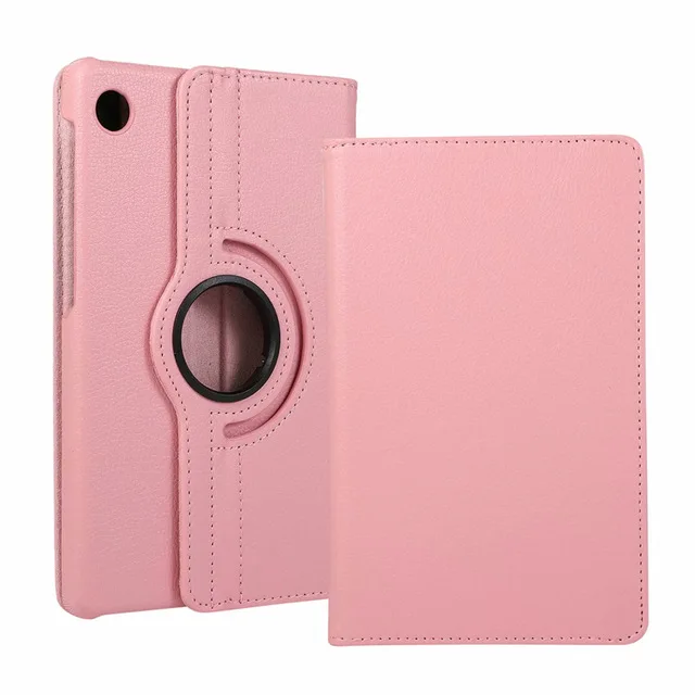 360 Degree Rotating PU Leather Flip Stand Tablet Case