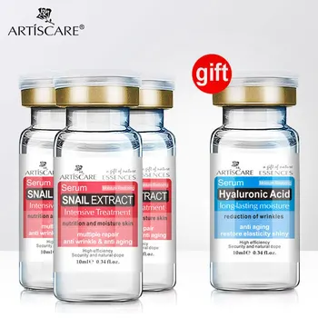 

Buy 3 Get 1 Gift ARTISCARE Snail Serum Anti Wrinkle Anti-Aging Skin Care Whitening and Moisturizing Acne Treatment Repair Cream