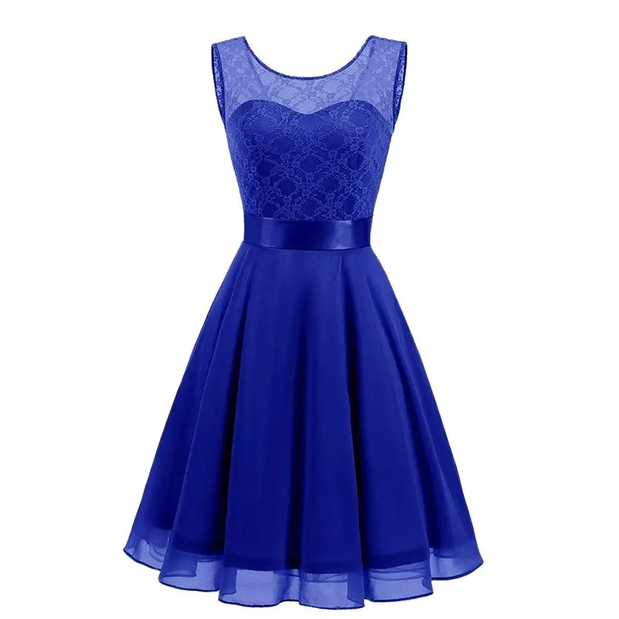 Vestido Azul Curto Simpl: A Escolha Perfeita para Eventos Formais com  Estilo Minimalista, image size:900x900