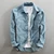 Fashion Brand Japan Style Vintage Slim Fit Corduroy Shirt Male Casual Blue Red Solid Color Shirt Cloth 8