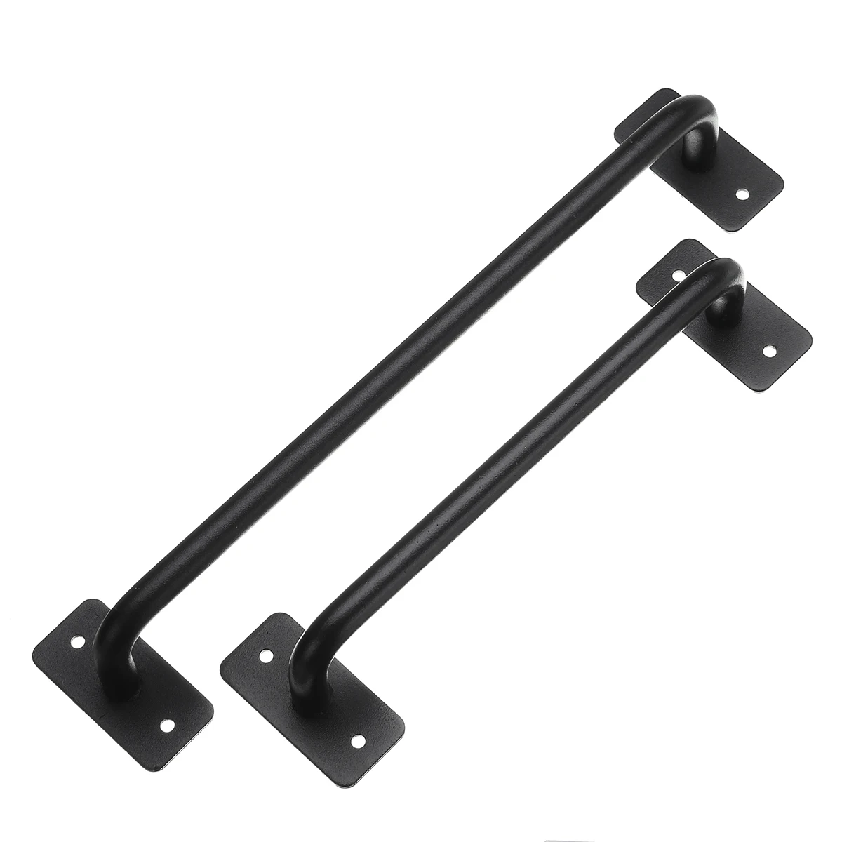 Barn Door Pull Handle Decorative Furniture Sliding Flush Door Handle Hardware Set Matte Black Handles For Interior Door Hardware