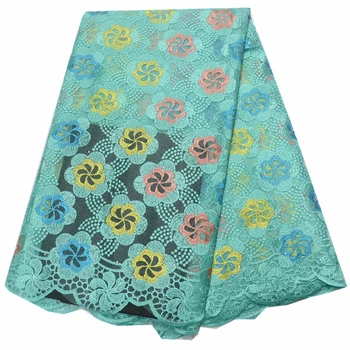 

5yards new purple lace for women dress fabric nigerian lace fabric with stones tulle lace african 2019 high quality lace