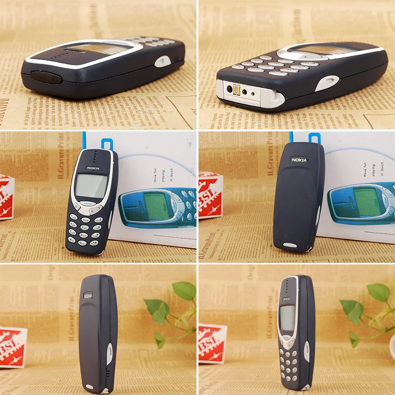  Used Nokia 3310 GSM 900/1800 Support Russian& Arabic Keyboard Multi-Language Free Shipping Unlocked