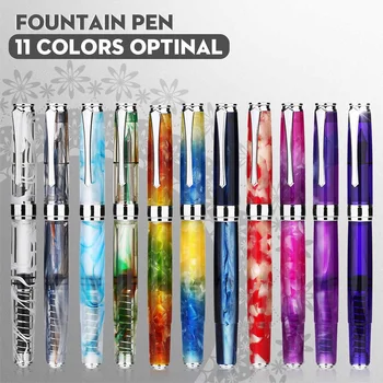 

2020 New Style Fountain Pen Converter Pen Fine Nib 0.5mm Writing Student Gift School Office Ink Pens Stationery Supplies