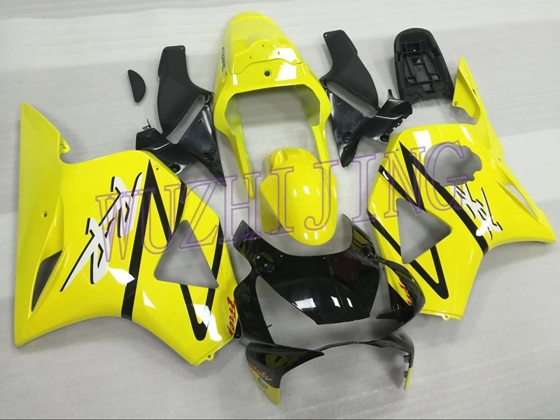 Пластик Обтекатели CBR954RR 2003 ABS обтекатель CBR 954 RR 03 желтый черный ABS обтекатель CBR954RR 2002-2003 - Цвет: COMPRESSION mold