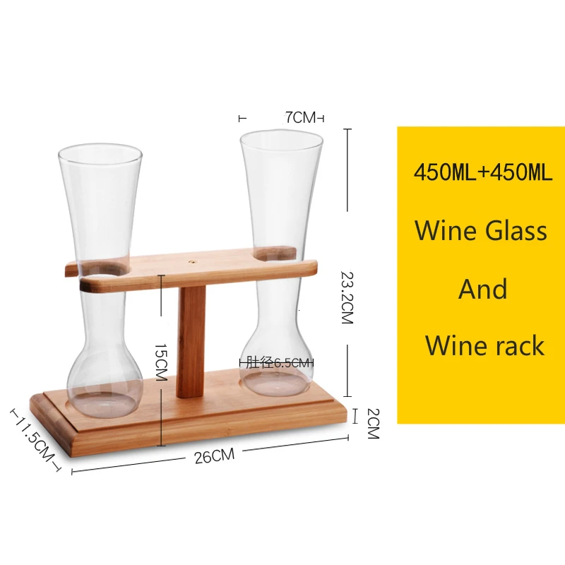 450ml and 450ml Креативная пивная чашка солода с держателем, тонкая талия, фруктовый сок, холодный напиток, Васо, Ресторан, Бар, вечерние коктейльные бокалы для вина - Цвет: 450ml and 450ml