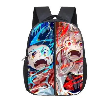 12 дюймов Аниме Beyblade Burst рюкзаки для детей Студенческая книга рюкзак повседневный рюкзак Мультфильм Mochila школьные подарки
