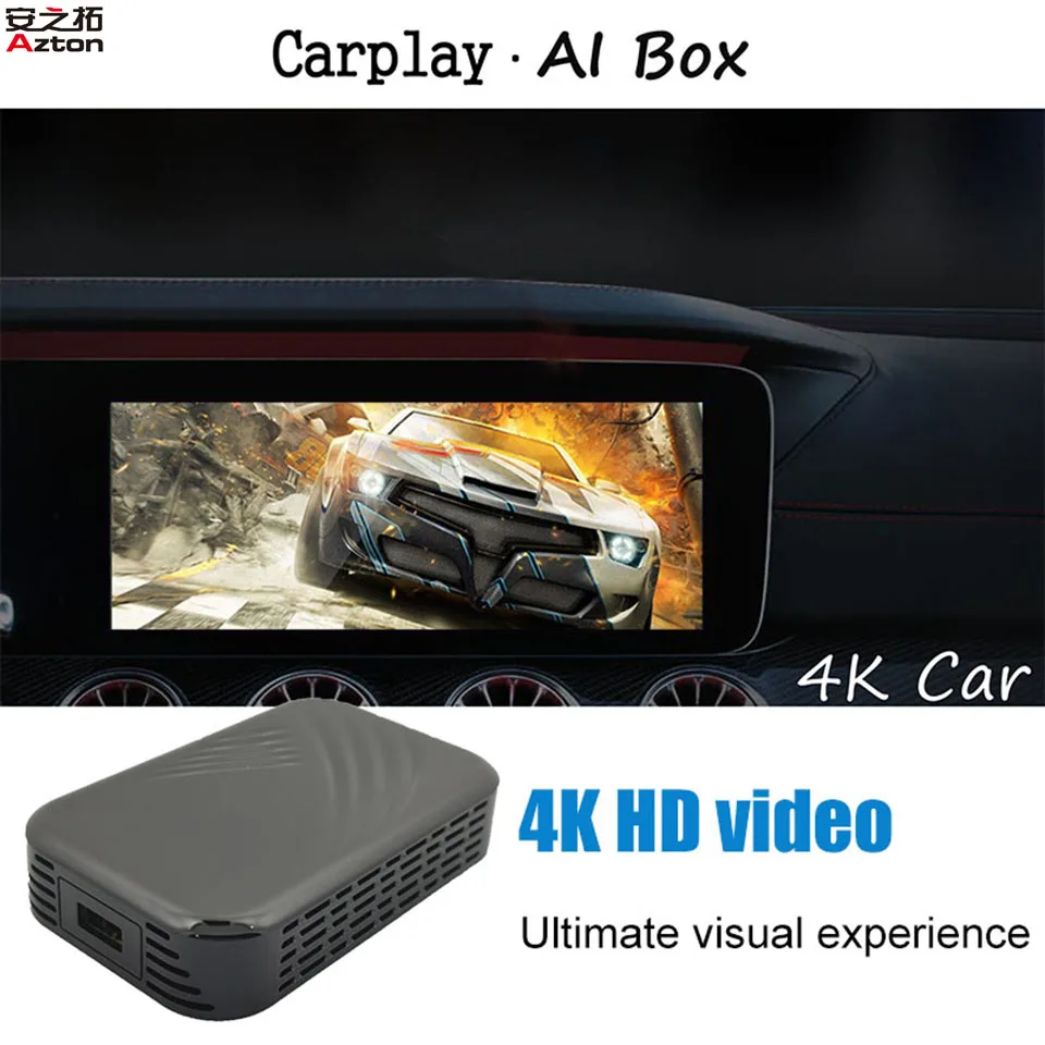 New Upgrade 2+32G  Carplay Box Universal Car Android System Car-Play USB AI Box
