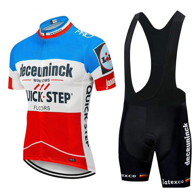 Quickшаг Pro велосипед с коротким рукавом Майо Ciclismo для мужчин Велоспорт Джерси наборы летние дышащие наборы одежды для велоспорта - Цвет: 2