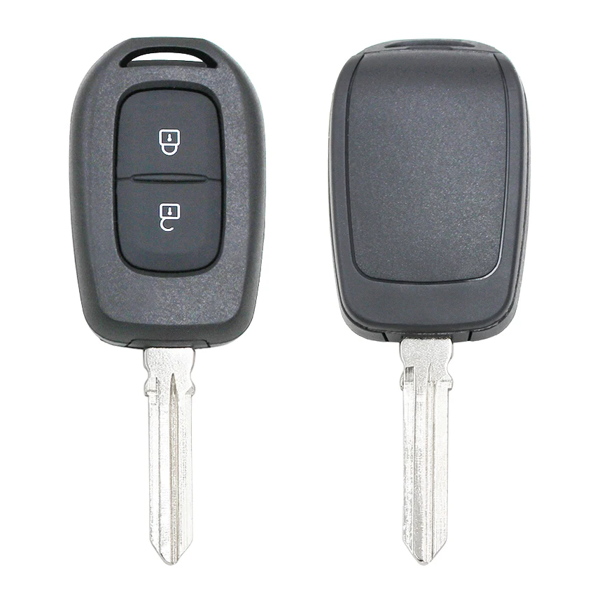 5 шт./партия корпус дистанционного ключа Fob 2 кнопки для Renault Duster Trafic Clio4 Master3 Logan Dokker 2013- HU137