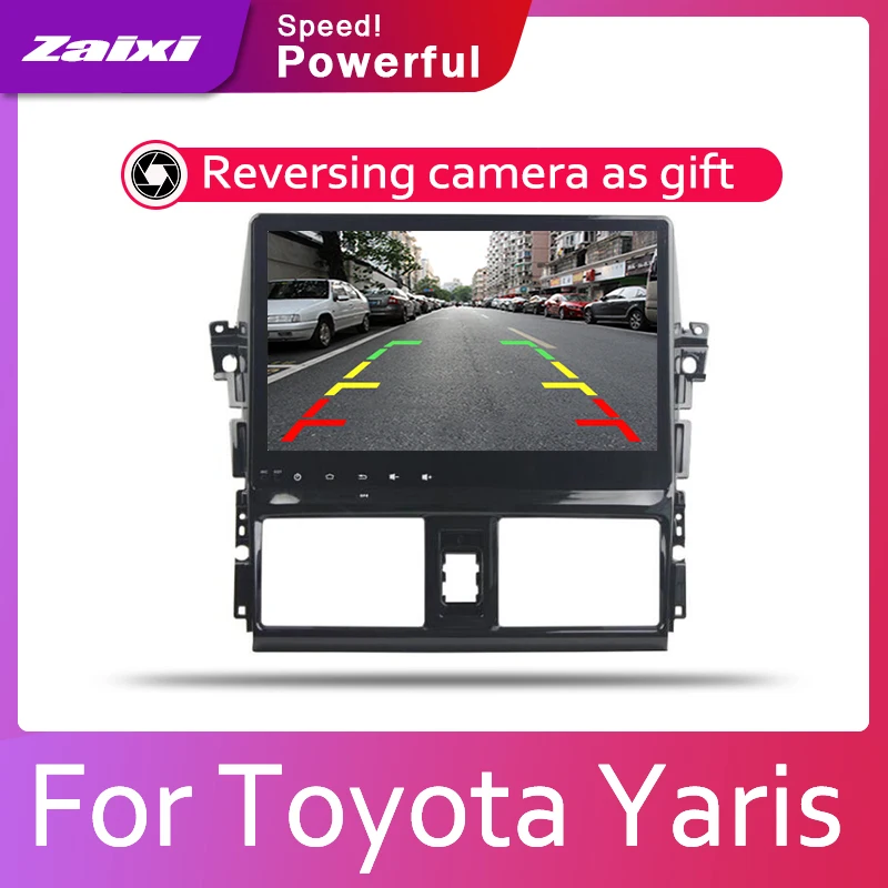 ZaiXi автомобильная система Android 1080P IPS ЖК экран для Toyota Yaris 2014 ~ 2016 автомобильный