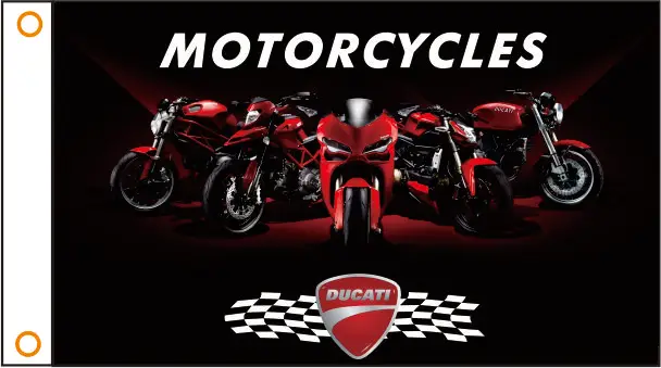 Флаг для мотоцикла Ducati флаг 3x5 футов полиэстер | Дом и сад