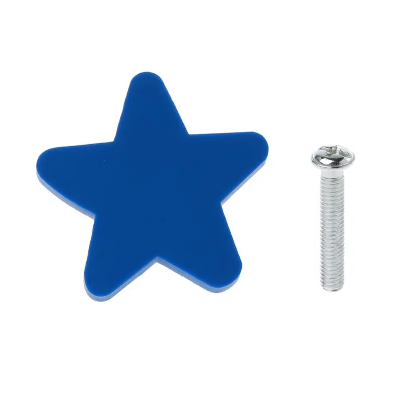 

Children Room Knobs Soft Rubber Handles Star Moon Cloud Furniture Drawer Pulls