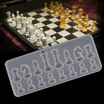 

Silicone Baking Mold For Resin International Chess Silicone Shape Pendant For Jewelry Molds Resin Epoxy Clay Resin DIY N8R7