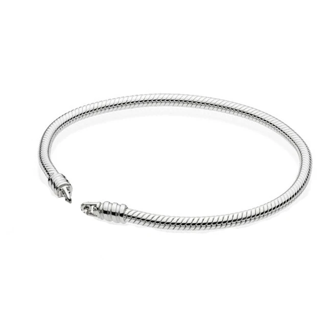 925 пробы, серебро, 1:1, базовый браслет, цепочка, можно свободно сочетать с цепочкой, пряжка, оригинальное ювелирное изделие, женский подарок - Цвет камня: Фиолетовый
