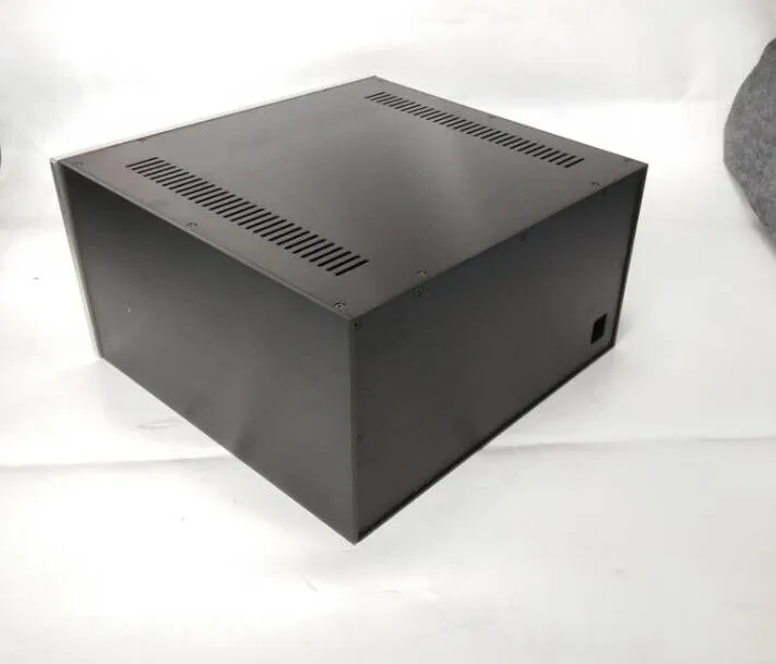 Chasis de fuente de alimentación HIFI de aluminio completo 4323 caja de amplificador estuche de auriculares carcasa de dac 430x230 x410MM